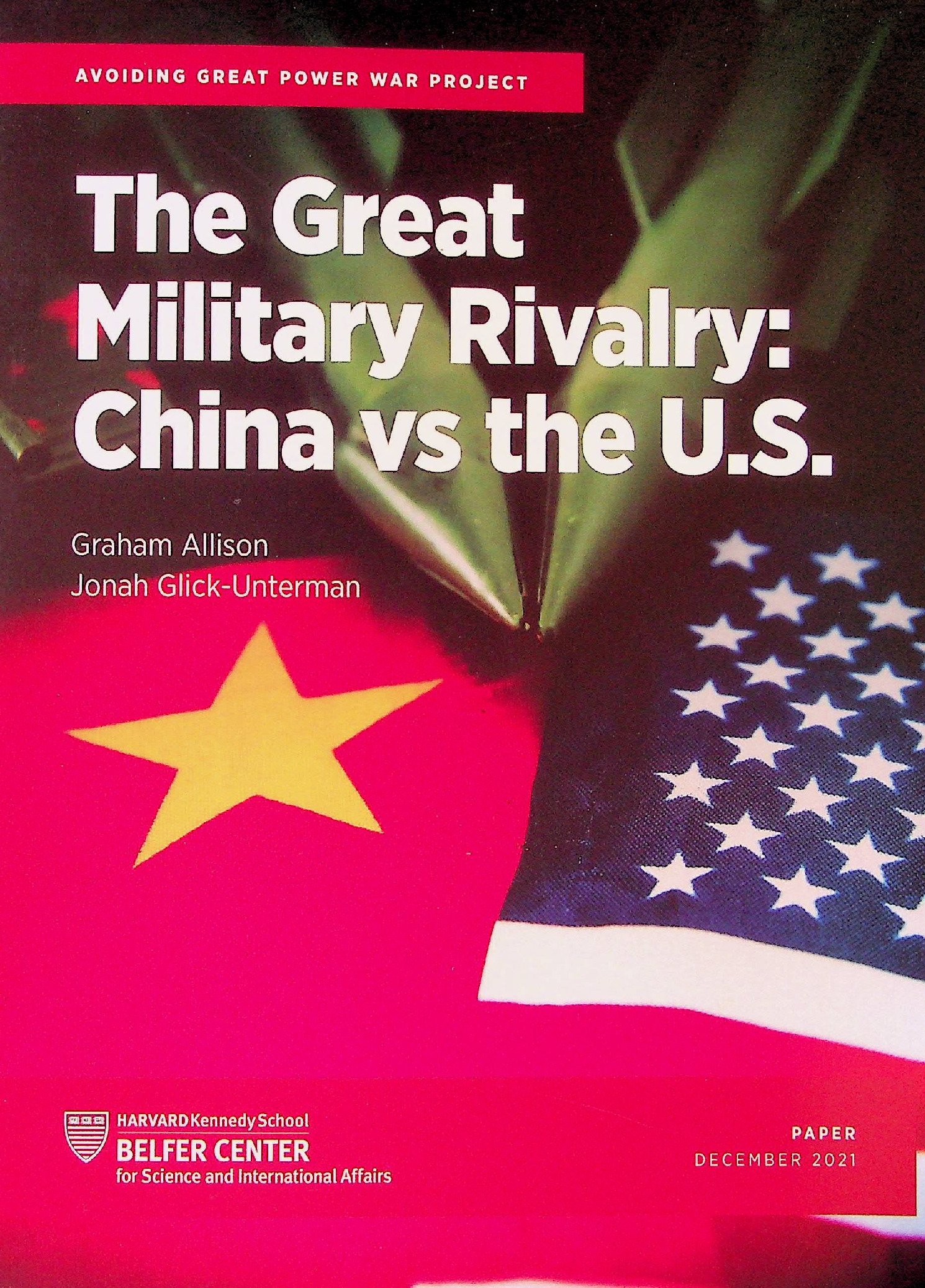 The Great Military Rivalry : China Vs The U.S.